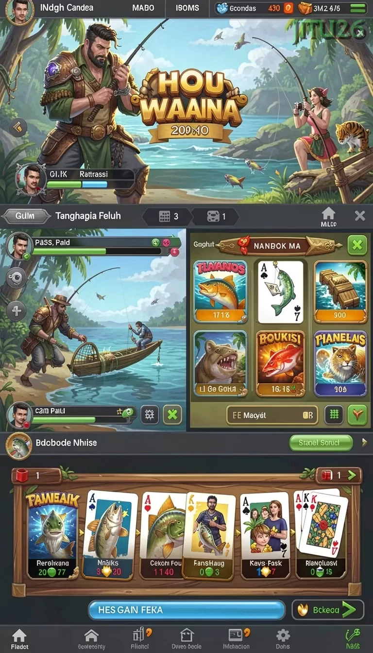 Cuplikan layar RICIS99 — halaman utama