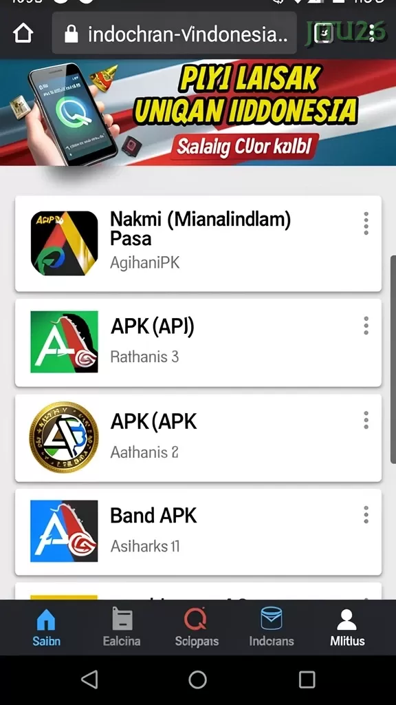 Cuplikan layar AMS789 — pengaturan akun