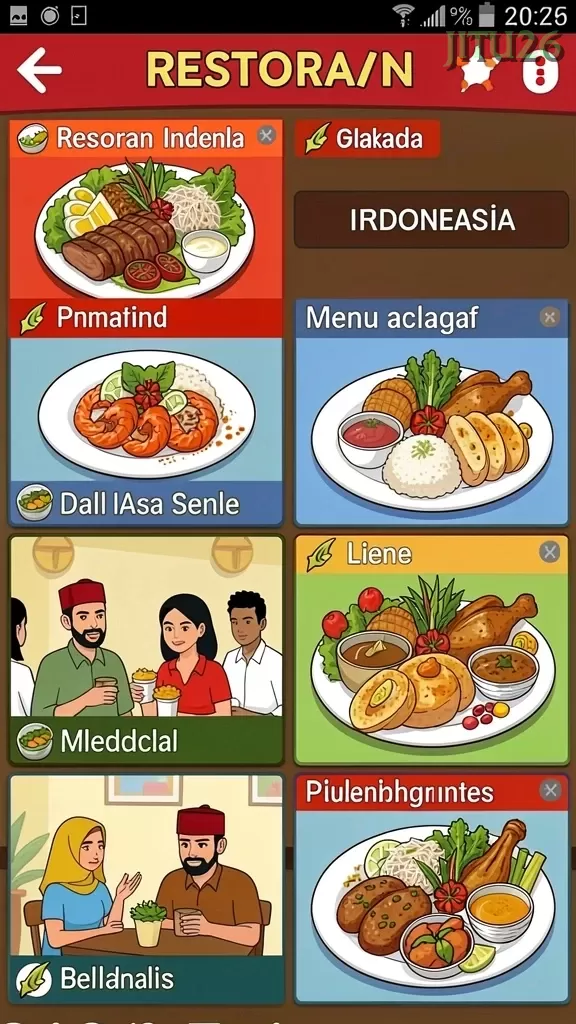 Cuplikan layar AMS789 — halaman utama