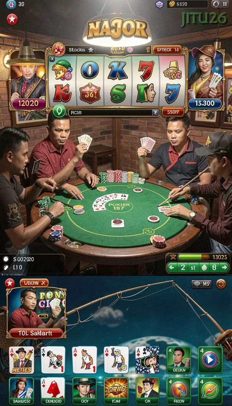 Cuplikan layar RUSA33 — menu navigasi